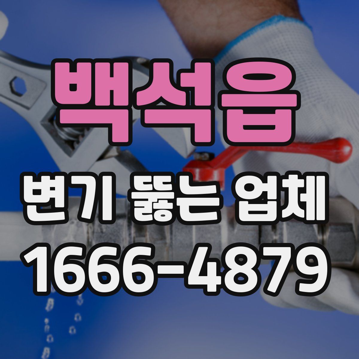 백석읍 변기 뚫는 업체