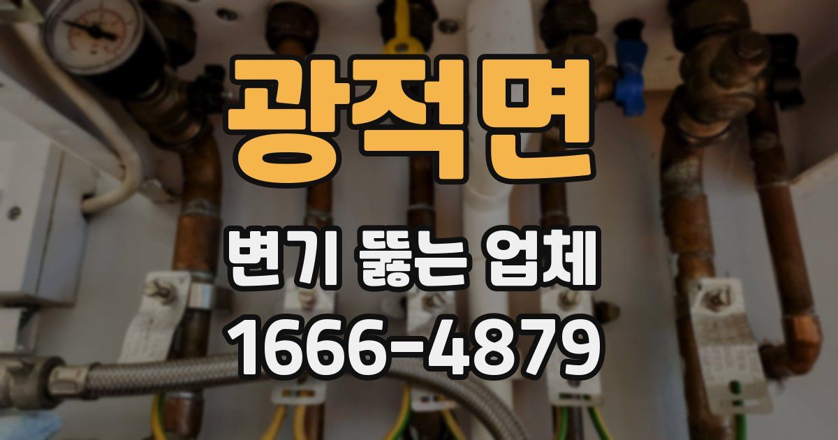 광적면 변기 뚫는 업체