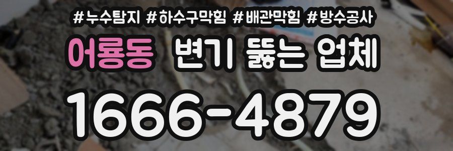 어룡동 변기 뚫는 업체