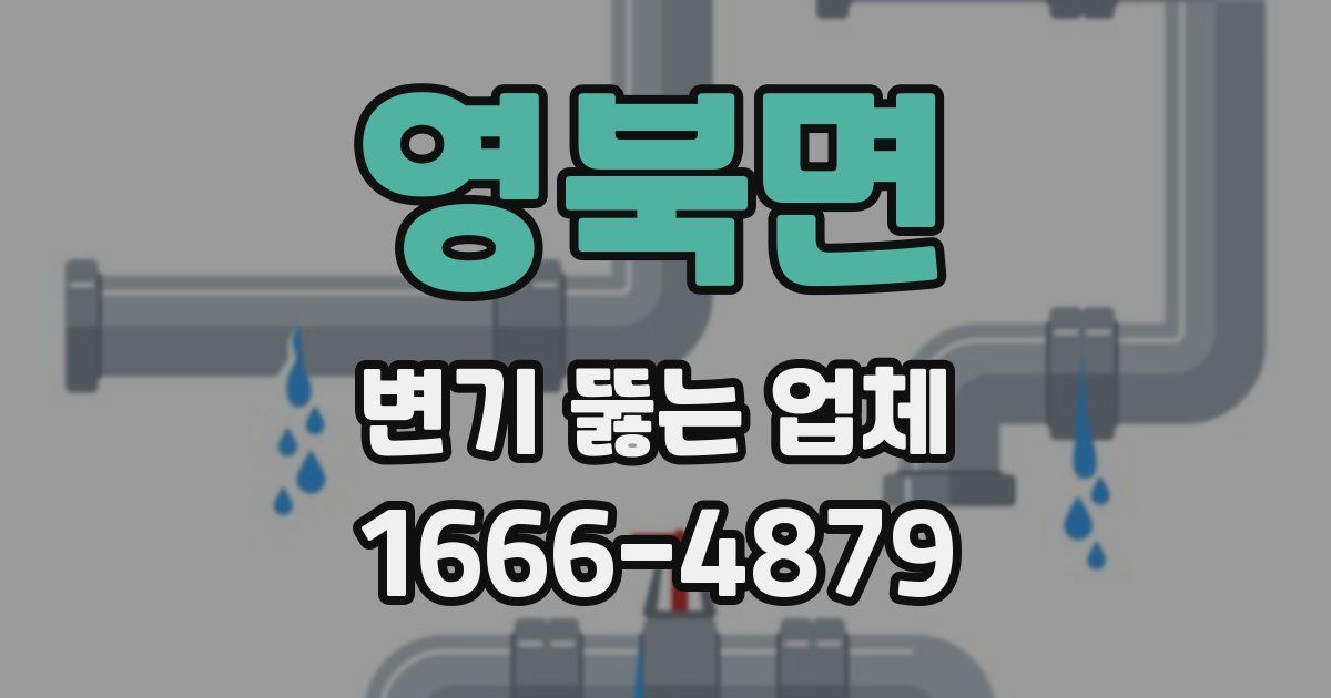 영북면 변기 뚫는 업체