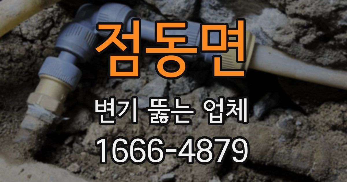 점동면 변기 뚫는 업체