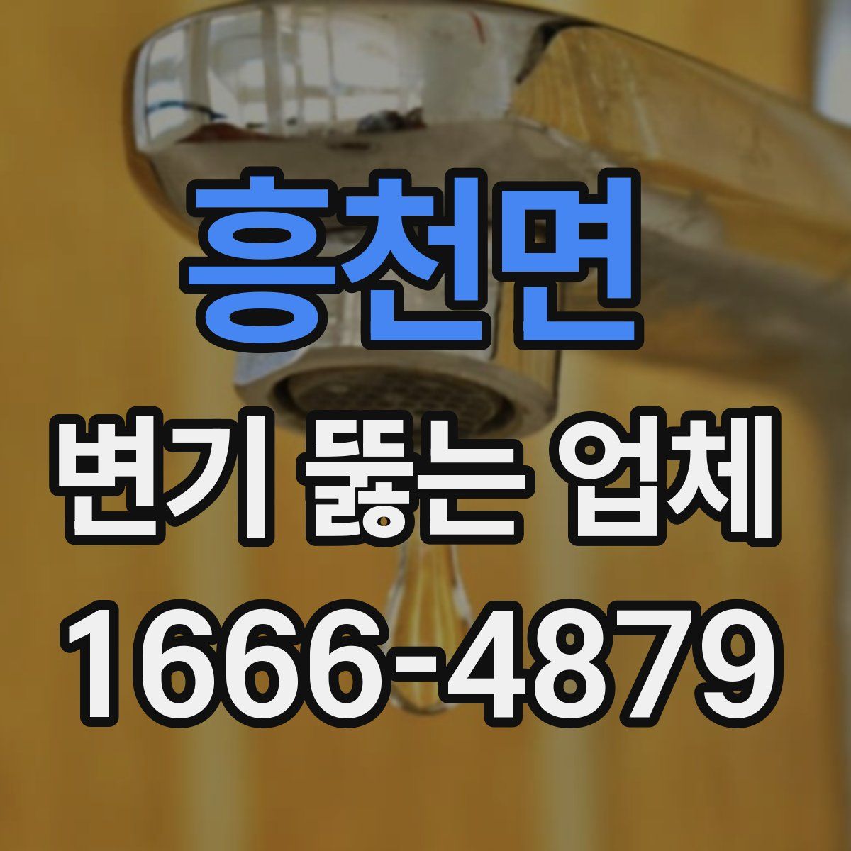 흥천면 변기 뚫는 업체