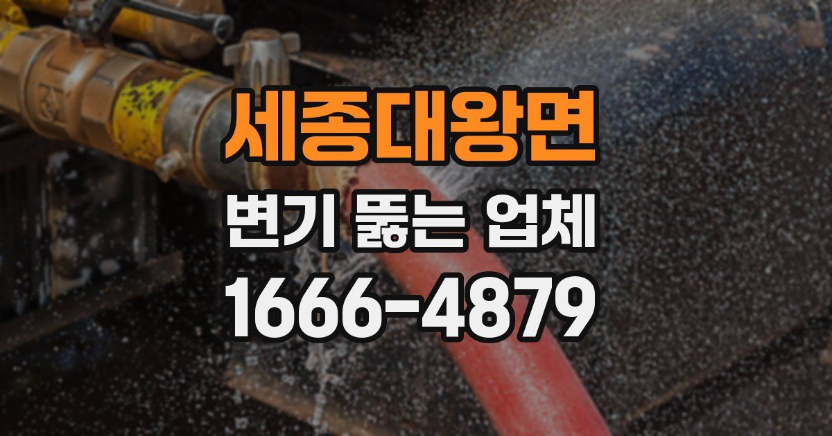 세종대왕면 변기 뚫는 업체