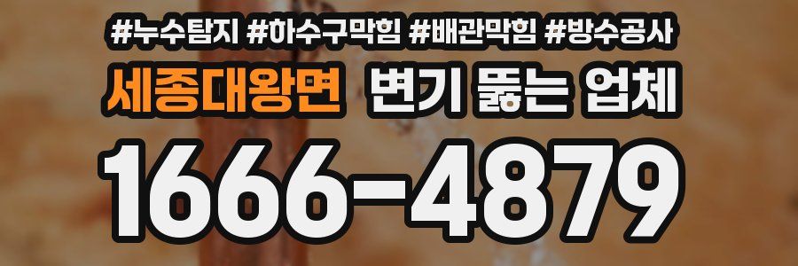 세종대왕면 변기 뚫는 업체