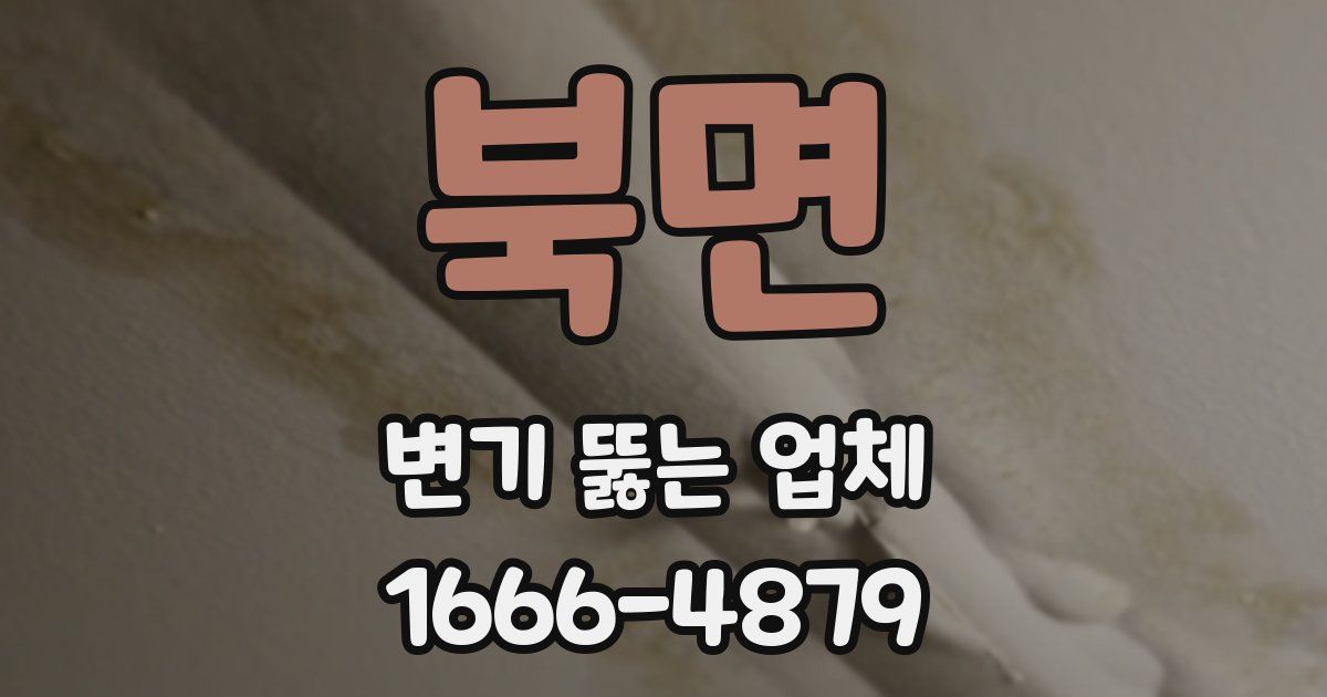 북면 변기 뚫는 업체
