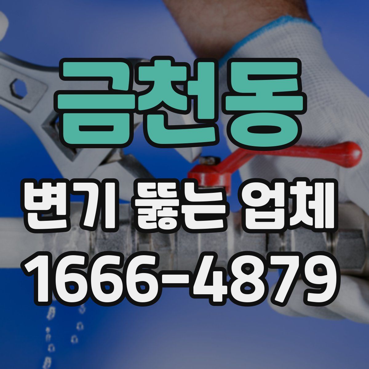 금천동 변기 뚫는 업체