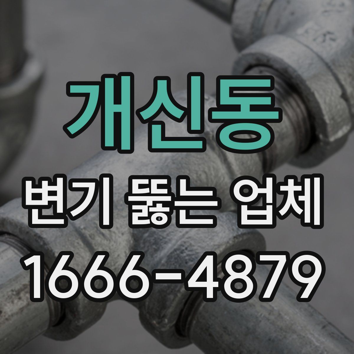 개신동 변기 뚫는 업체