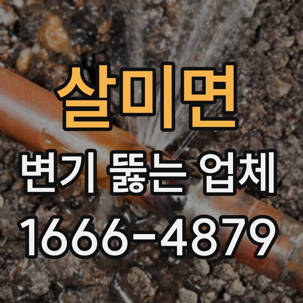살미면 변기 뚫는 업체