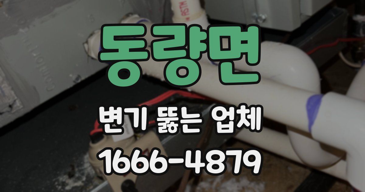 동량면 변기 뚫는 업체