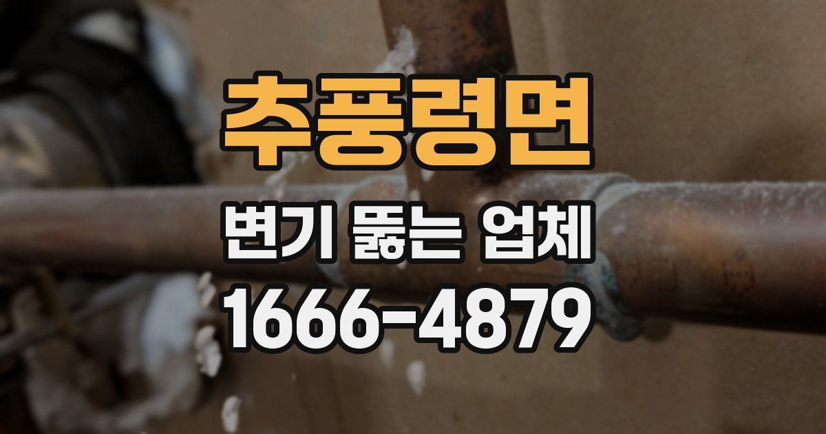 추풍령면 변기 뚫는 업체
