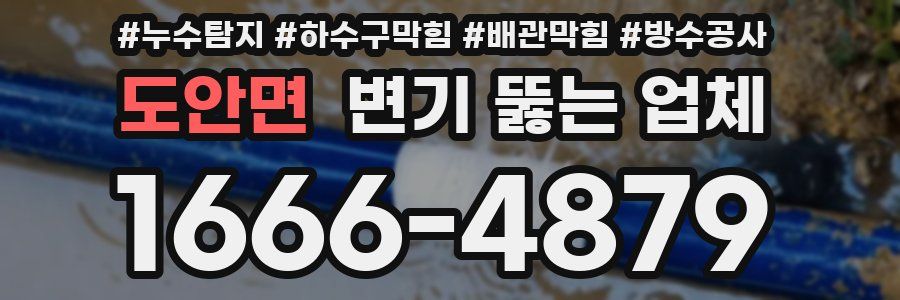 도안면 변기 뚫는 업체
