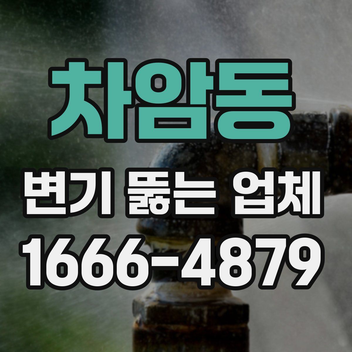 차암동 변기 뚫는 업체