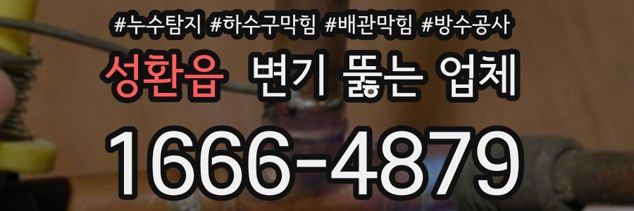 성환읍 변기 뚫는 업체