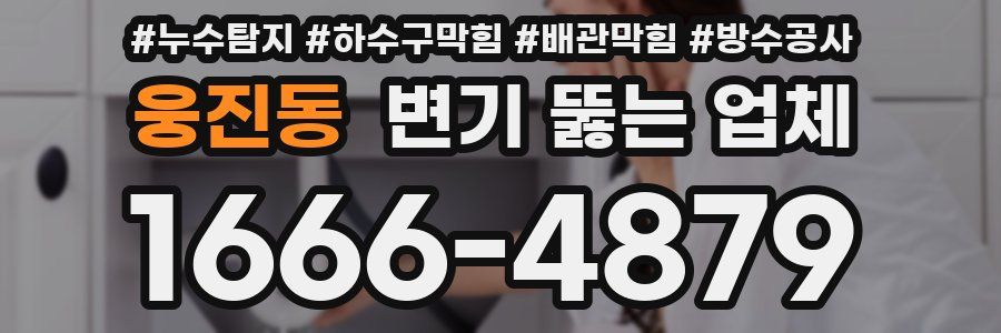 웅진동 변기 뚫는 업체