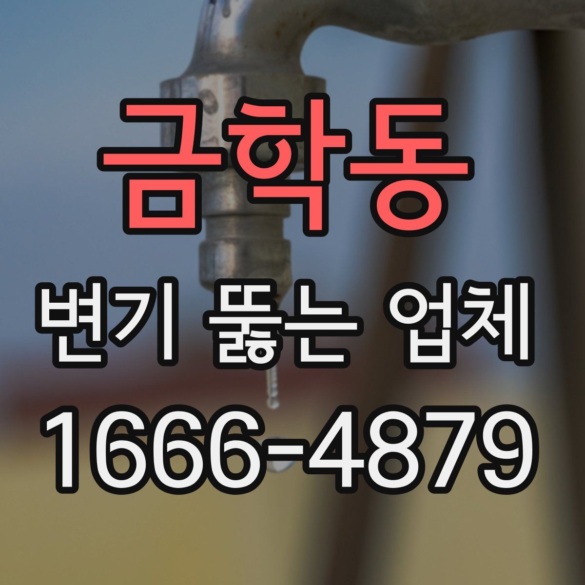 금학동 변기 뚫는 업체