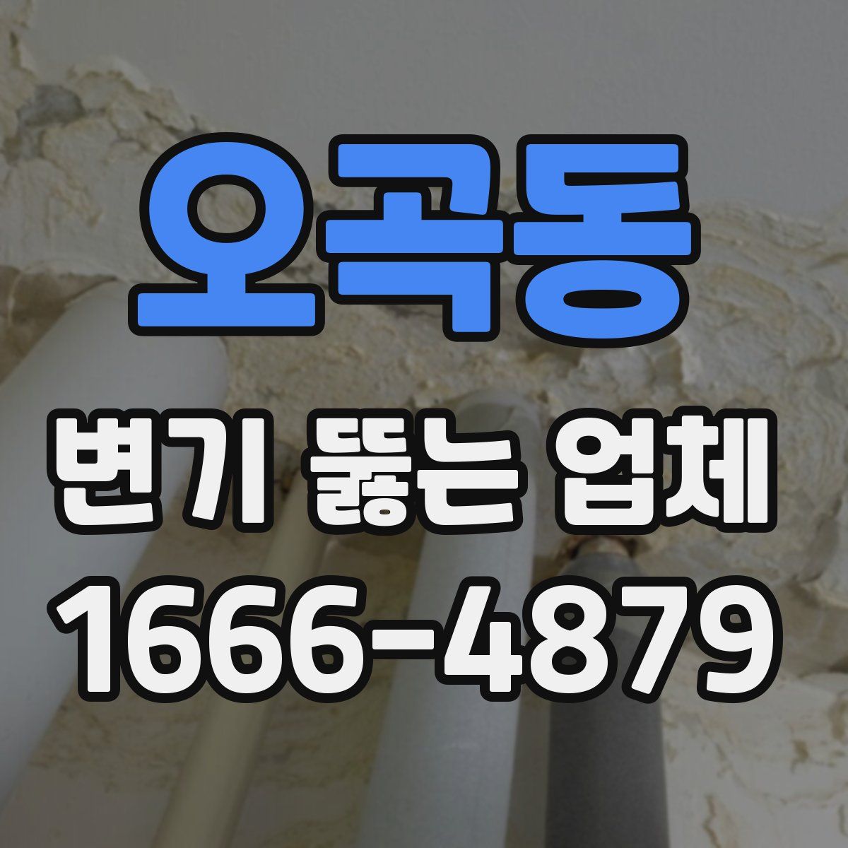 오곡동 변기 뚫는 업체