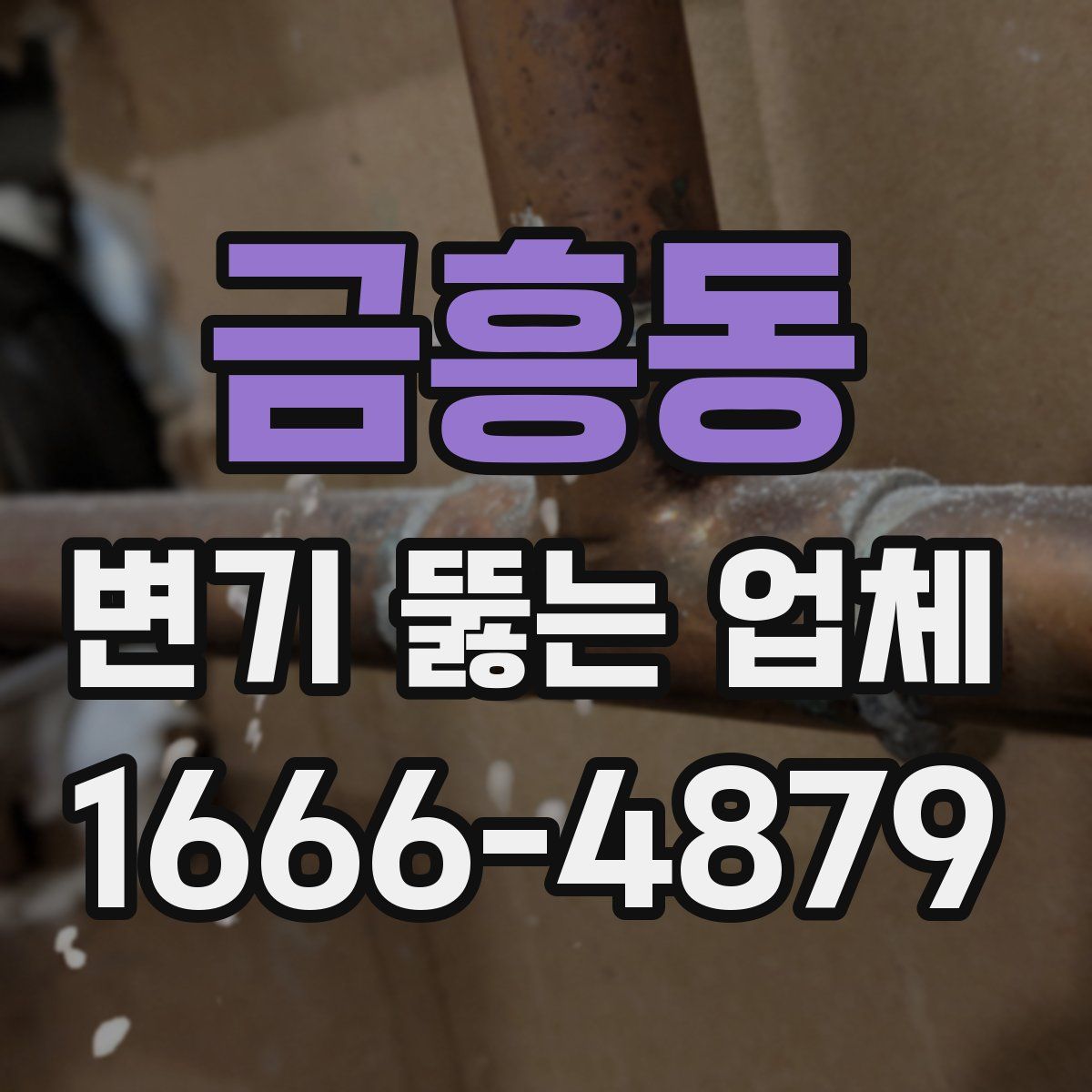 금흥동 변기 뚫는 업체