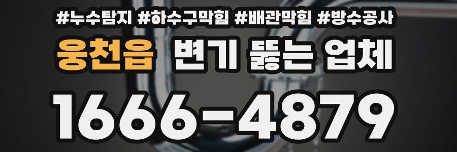 웅천읍 변기 뚫는 업체