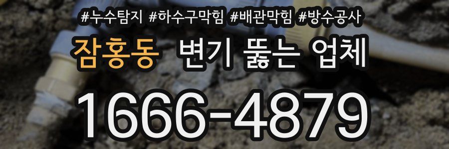 잠홍동 변기 뚫는 업체