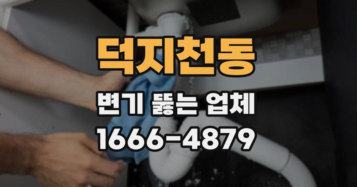 덕지천동 변기 뚫는 업체