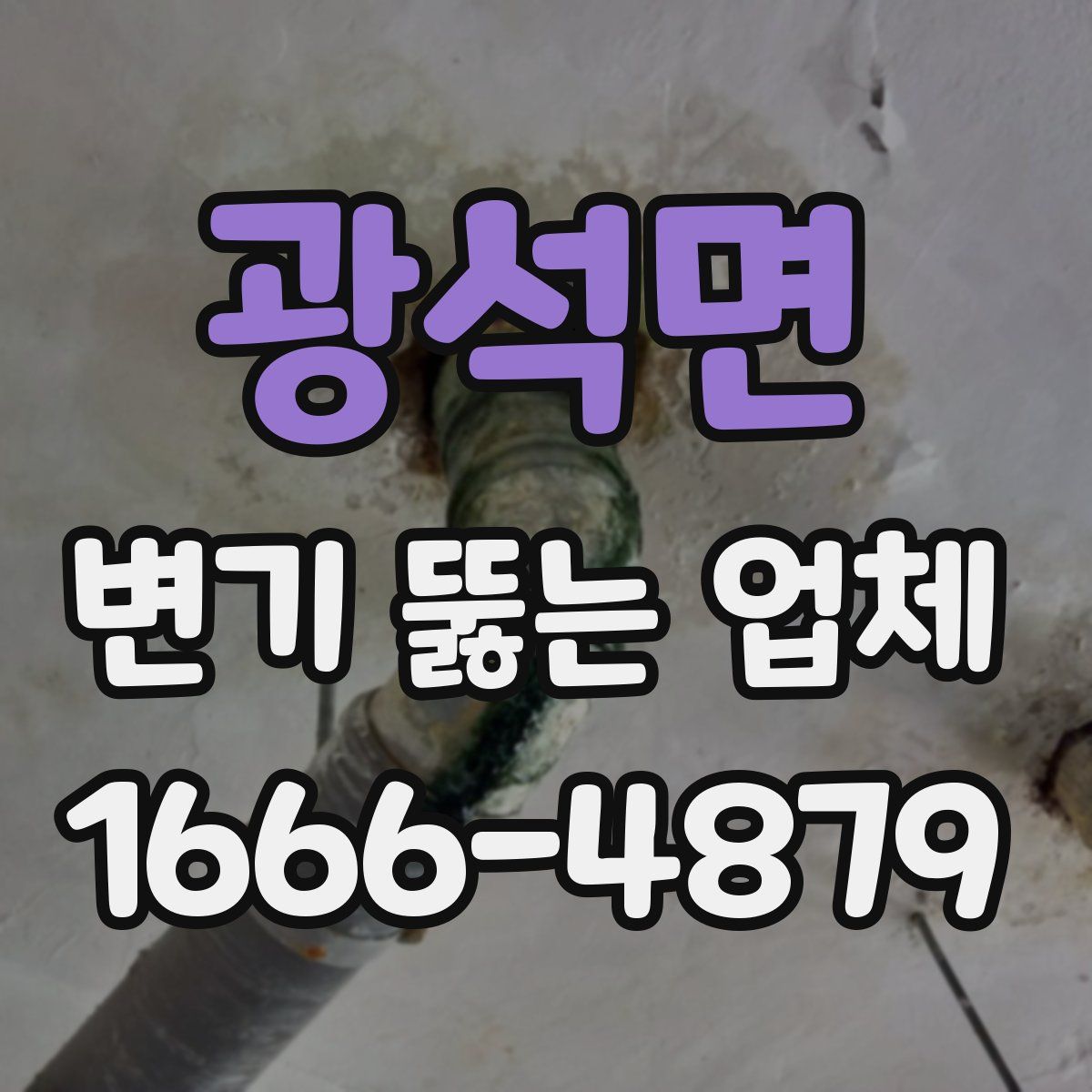 광석면 변기 뚫는 업체