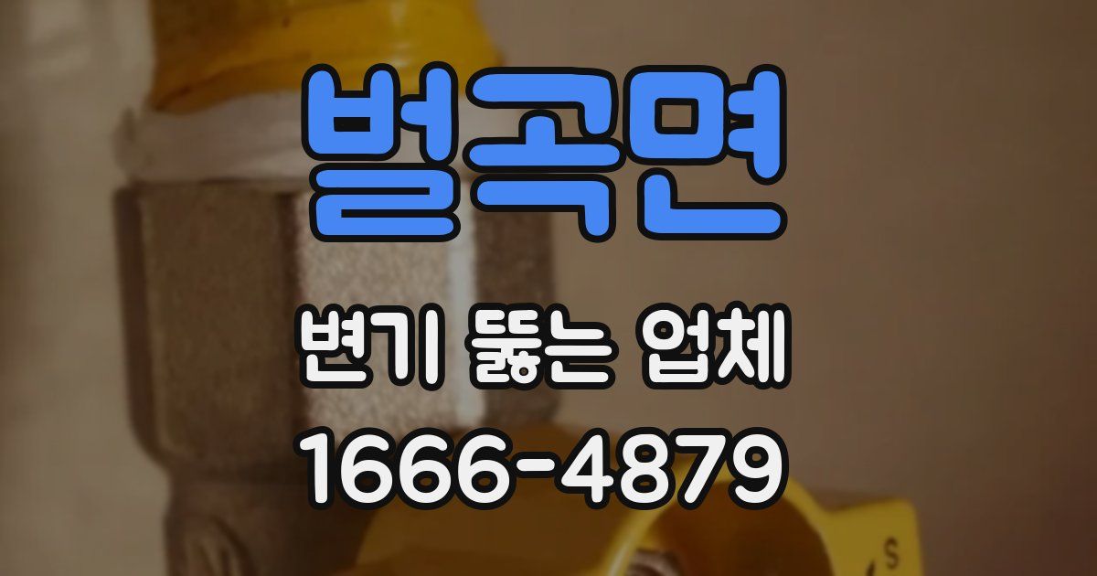 벌곡면 변기 뚫는 업체