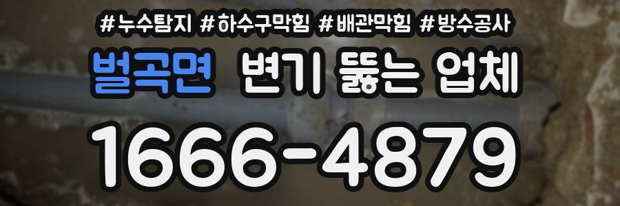 벌곡면 변기 뚫는 업체