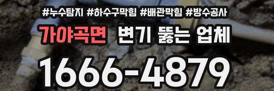 가야곡면 변기 뚫는 업체