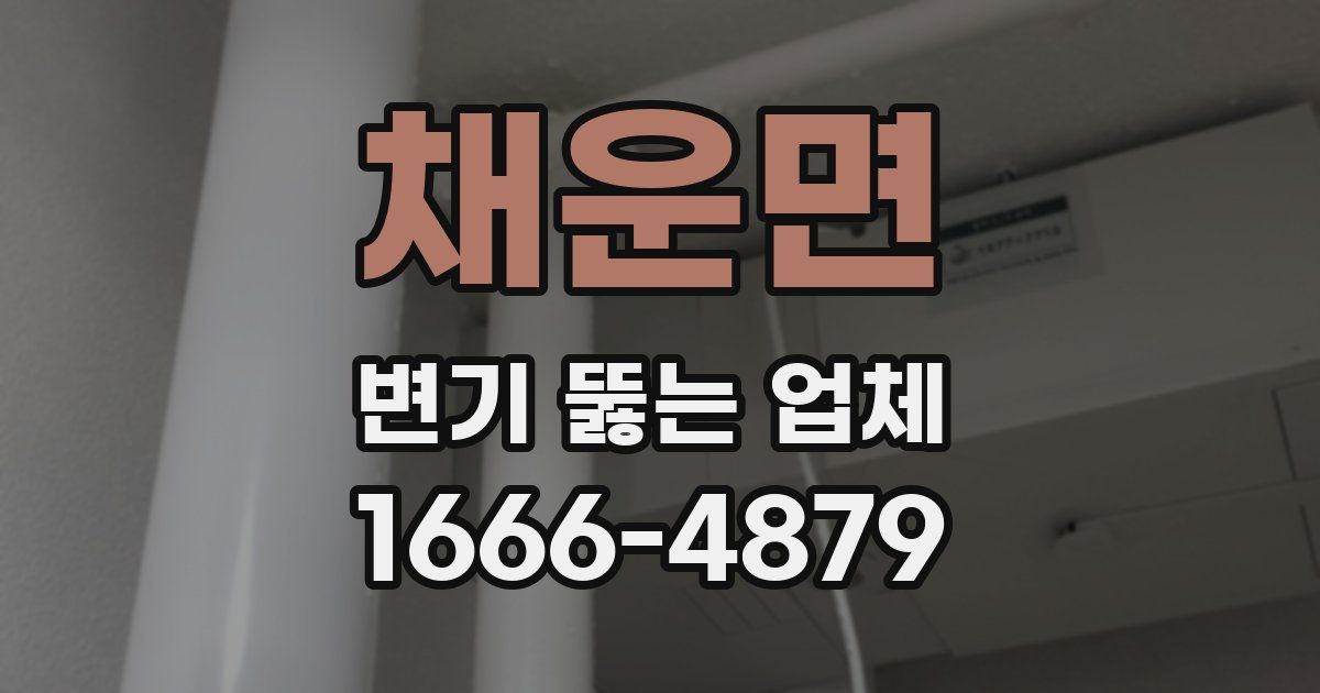 채운면 변기 뚫는 업체