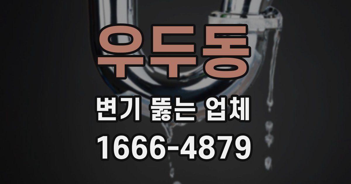 우두동 변기 뚫는 업체