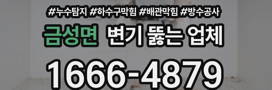 금성면 변기 뚫는 업체