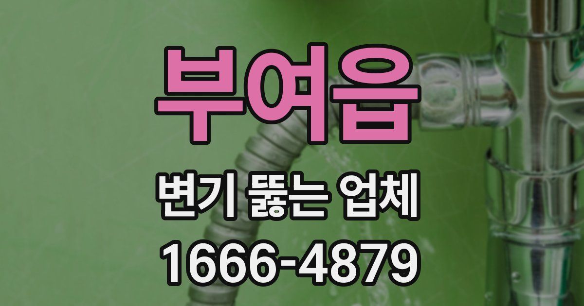 부여읍 변기 뚫는 업체