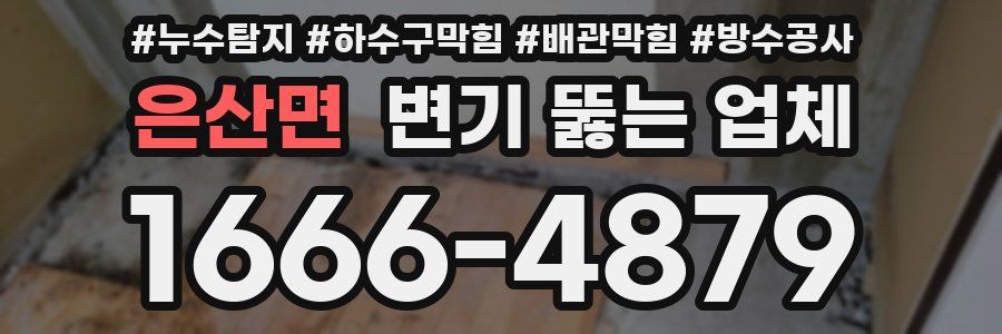 은산면 변기 뚫는 업체