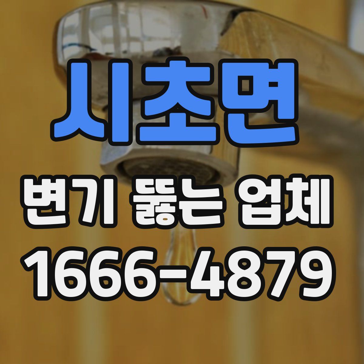 시초면 변기 뚫는 업체