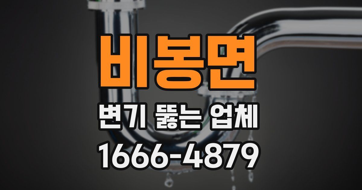 비봉면 변기 뚫는 업체