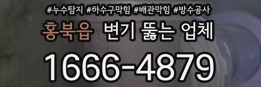 홍북읍 변기 뚫는 업체