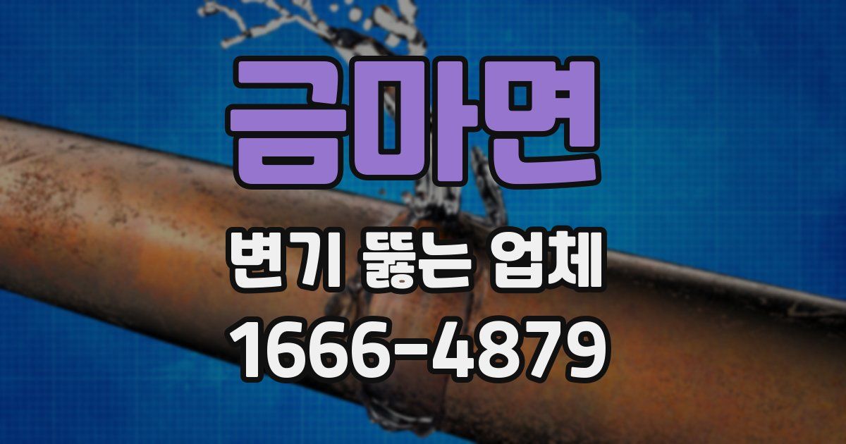 금마면 변기 뚫는 업체