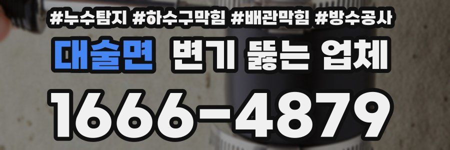 대술면 변기 뚫는 업체