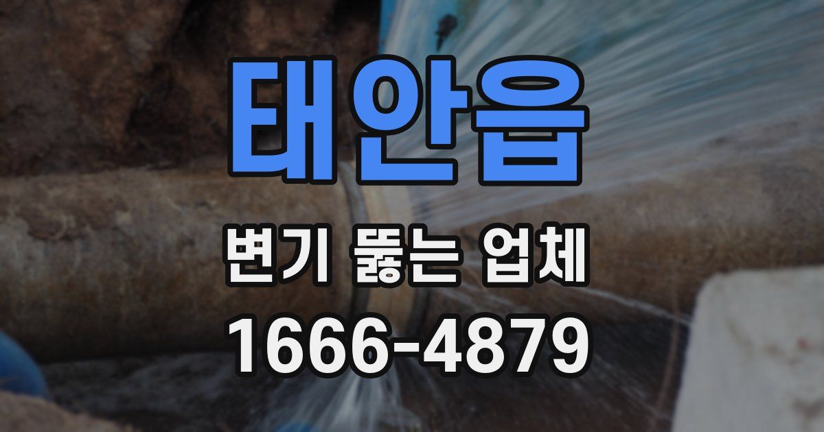 태안읍 변기 뚫는 업체