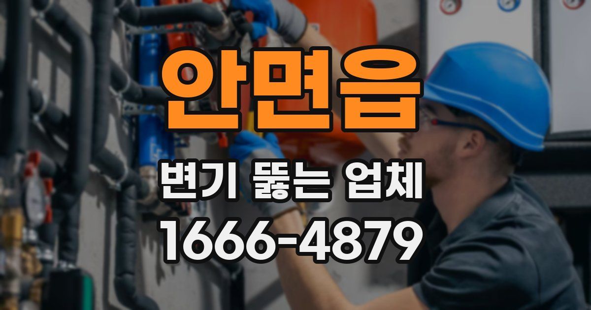 안면읍 변기 뚫는 업체