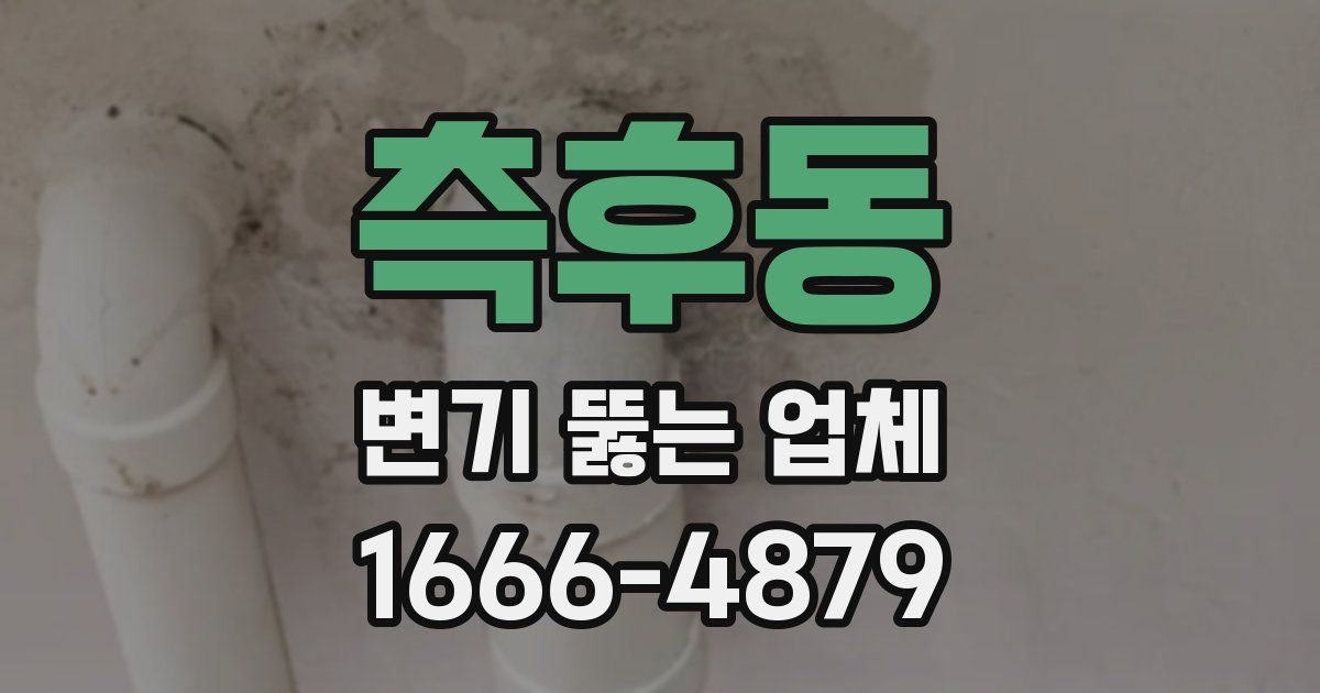 측후동 변기 뚫는 업체