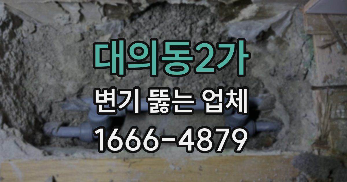 대의동2가 변기 뚫는 업체