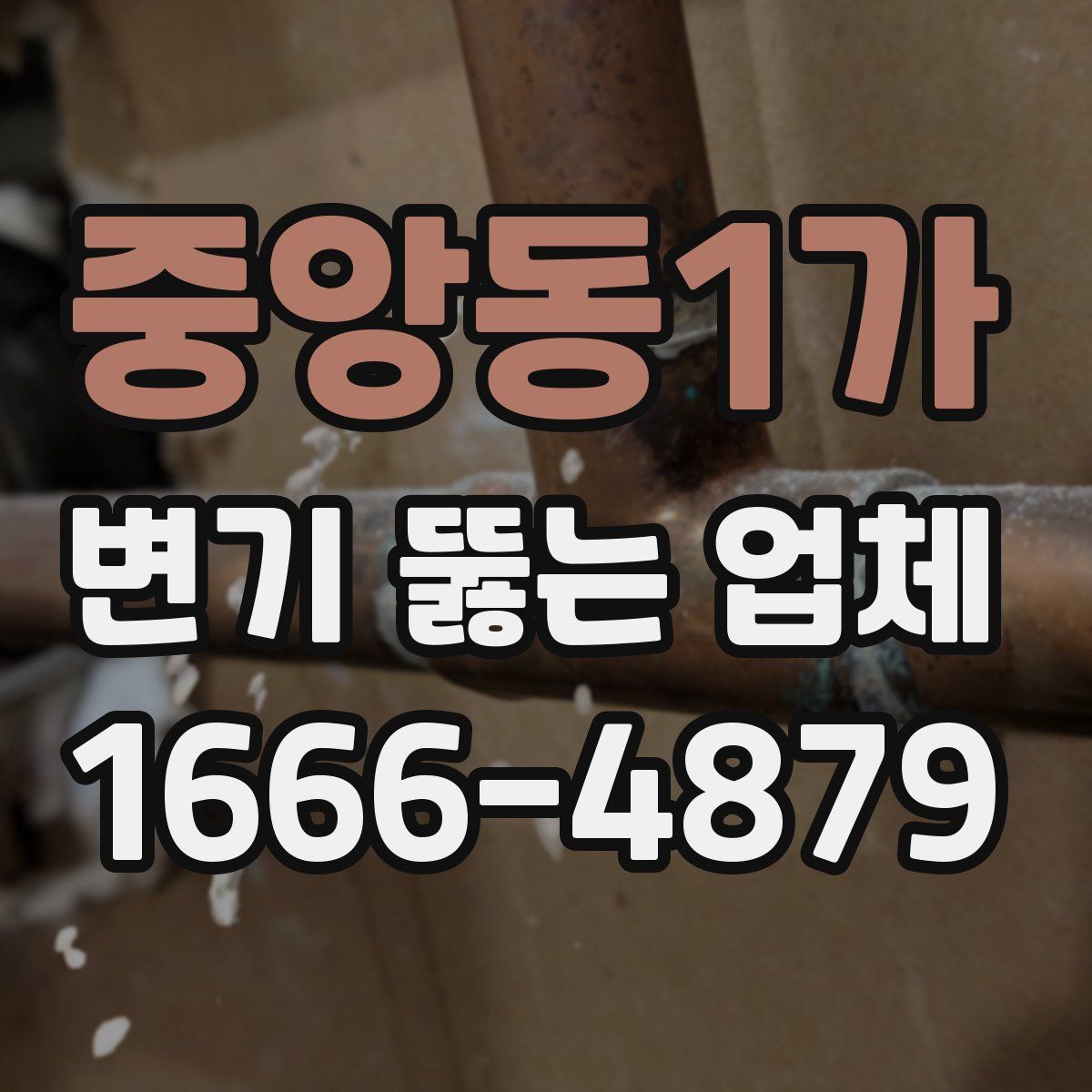 중앙동1가 변기 뚫는 업체
