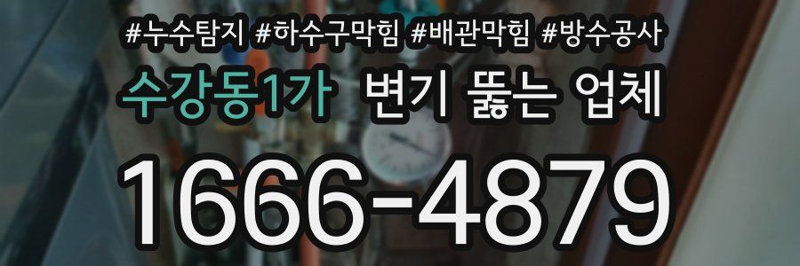 수강동1가 변기 뚫는 업체