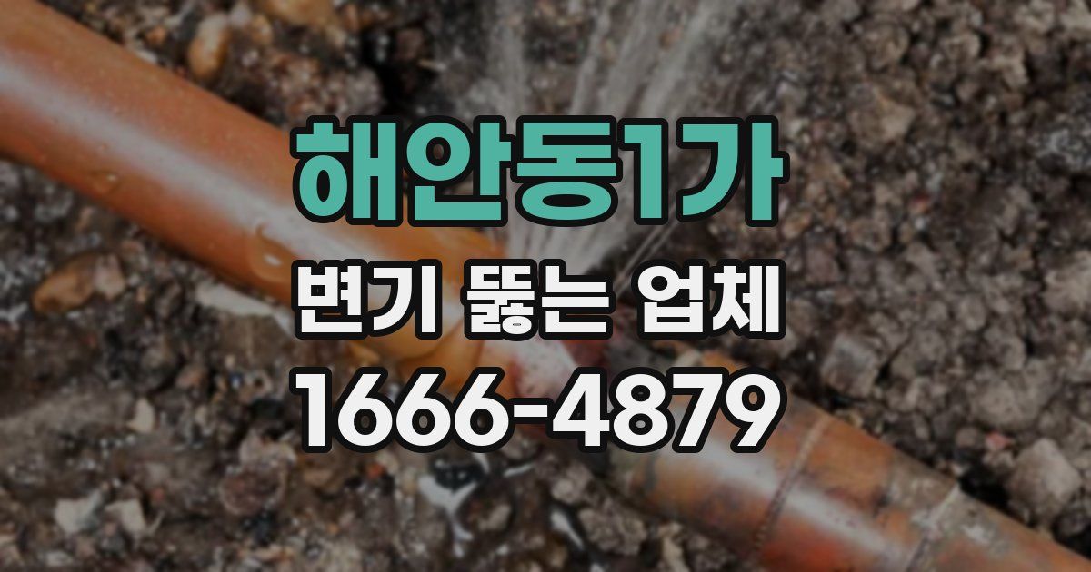 해안동1가 변기 뚫는 업체