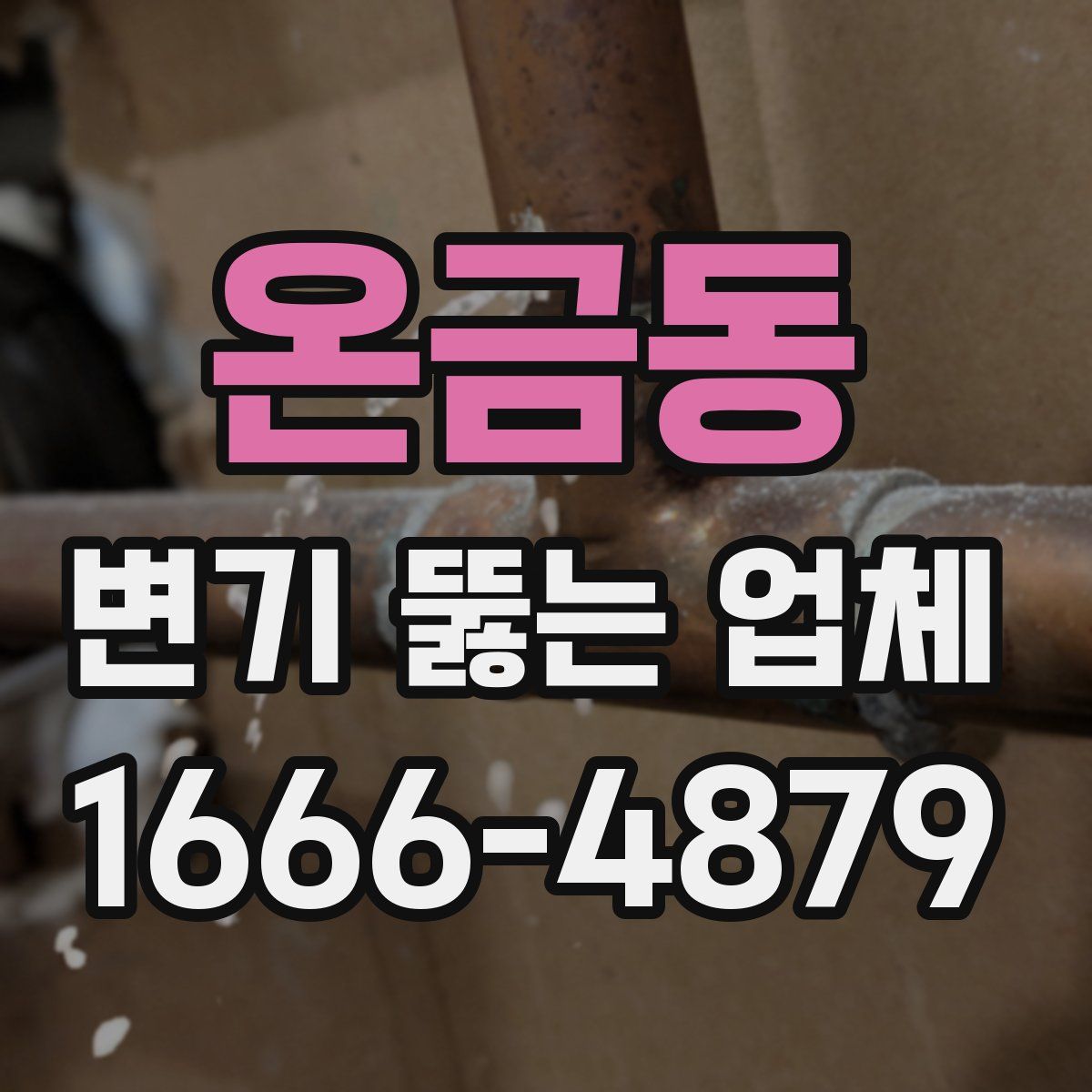 온금동 변기 뚫는 업체
