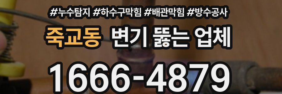 죽교동 변기 뚫는 업체
