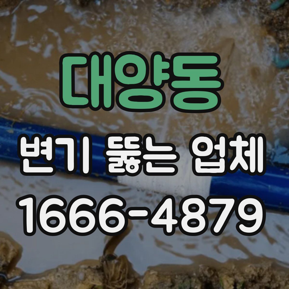 대양동 변기 뚫는 업체