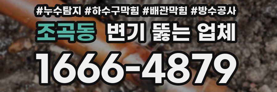 조곡동 변기 뚫는 업체