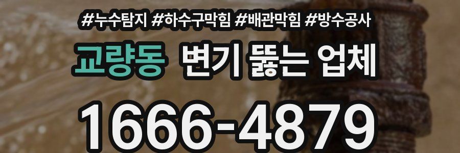교량동 변기 뚫는 업체
